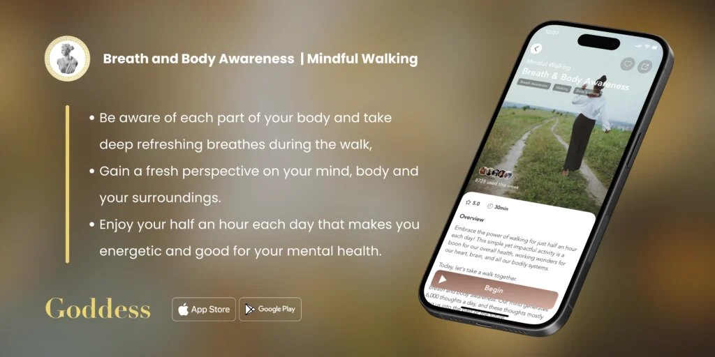 mindful walking